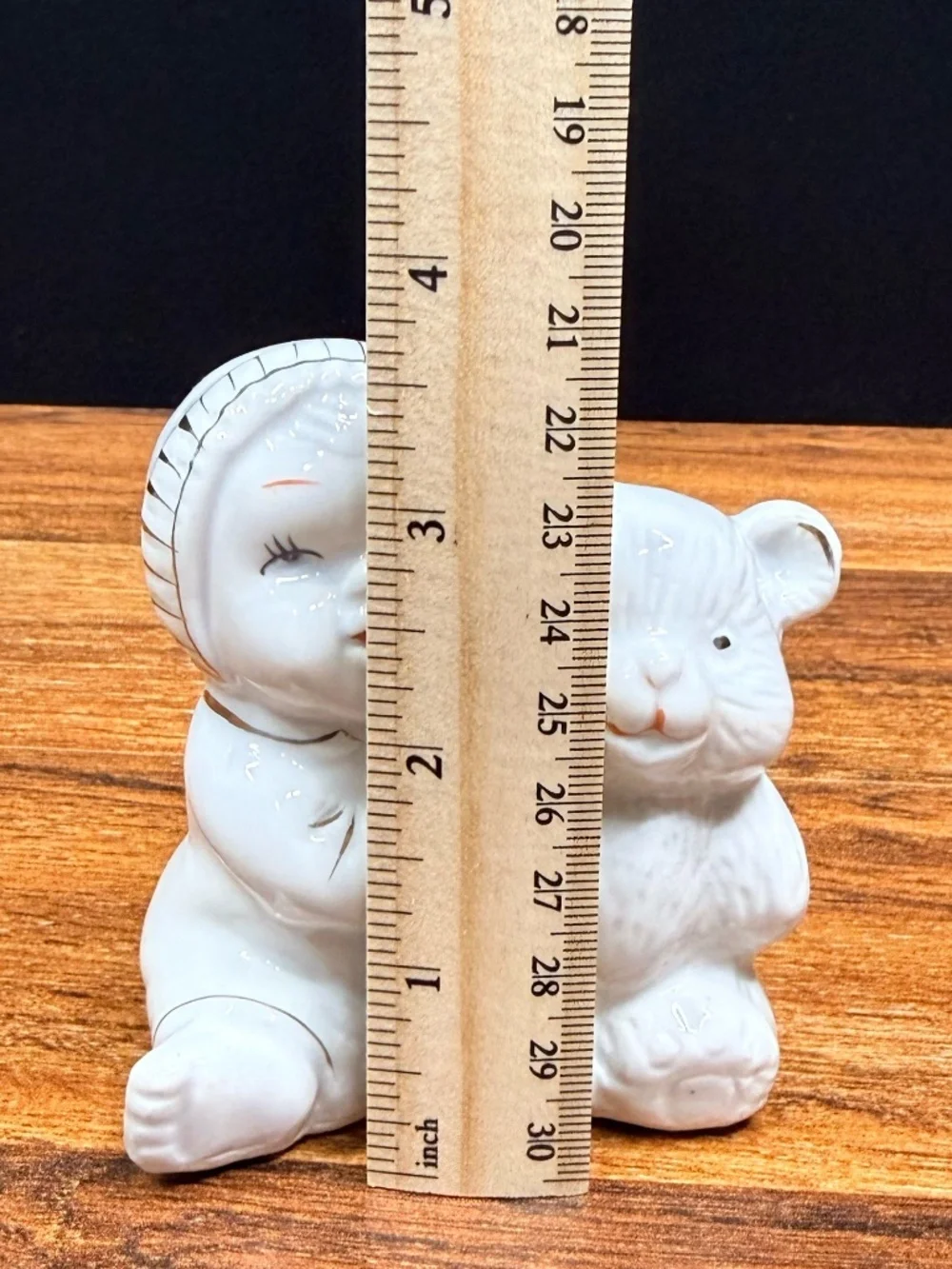 Baby & Bear Figurine